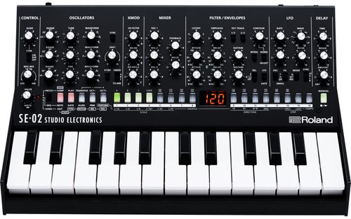 זוית נוספת Roland SE-02 Analog Synthesizer