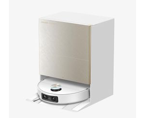 ‏שואב אבק רובוטי Dreame X60 Ultra Complete WHITE יבואן רשמי - לבן