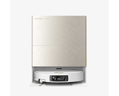 ‏שואב אבק רובוטי Dreame X60 Ultra Complete WHITE יבואן רשמי - לבן