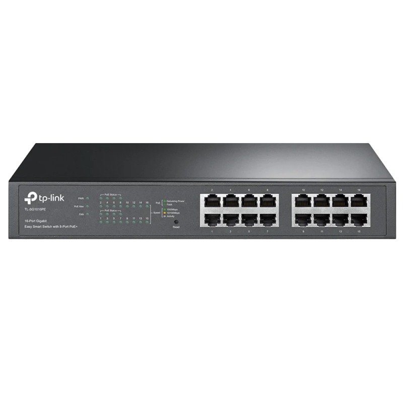 מתג רשת PoE TP-Link SG1016PE 16 פורטים Gigabit