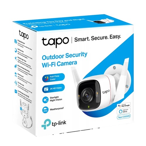 מצלמה IP חיצונית TAPO C320WS 4MP