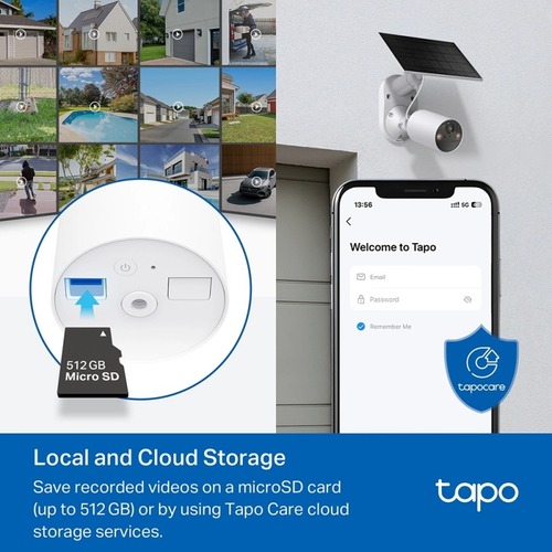 Tapo C410 KIT-מצלמה 3MP+פאנל סולארי
