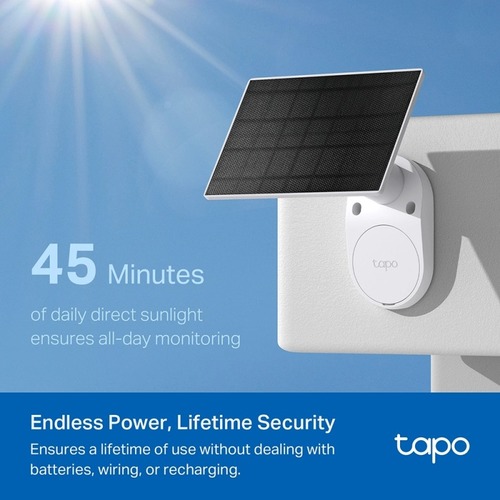 Tapo C410 KIT-מצלמה 3MP+פאנל סולארי