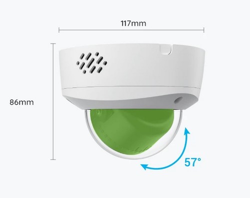 מצלמת אבטחה חכמה 5MP עם זיהוי אנשים וראיית לילה – RLC-540A