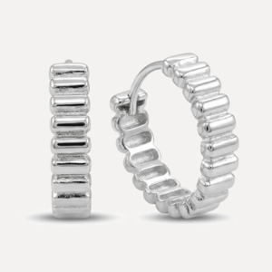 עגילי חישוק כסף 925