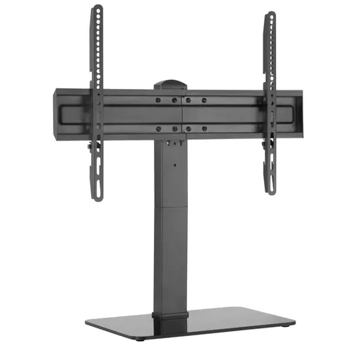 מעמד רגלית אוניברסלי למסכים 32″ עד 70″ עם בסיס זכוכית STA-6