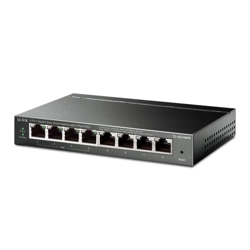 מתג  TL-SG108PE GIGA POE 4+4 55W