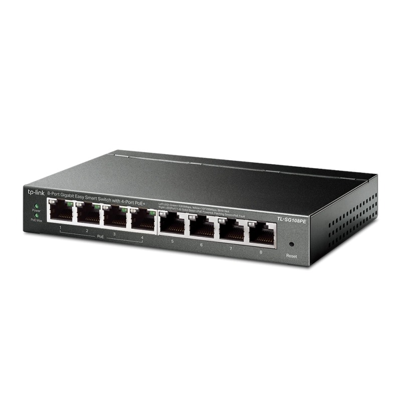 מתג רשת PoE TP-Link TL-SG108PE