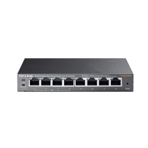מתג  TL-SG108PE GIGA POE 4+4 55W
