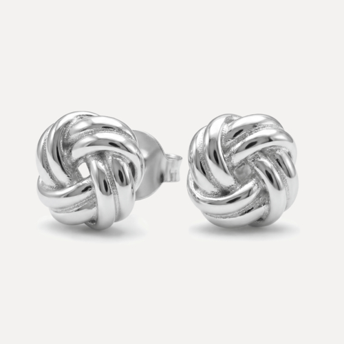 עגילים צמודים כסף 925