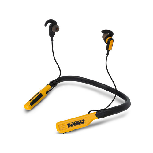אוזניות קשת צוואר אלחוטיות דיוולט 1902093DWG Jobsite Pro Max