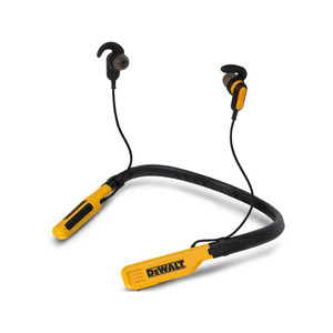 אוזניות קשת צוואר אלחוטיות דיוולט 1902093DWG Jobsite Pro Max