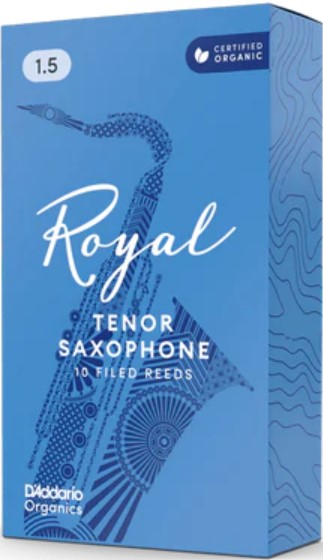 Rico Royal Tenor Saxophone Reeds 1.5 - Box of 10