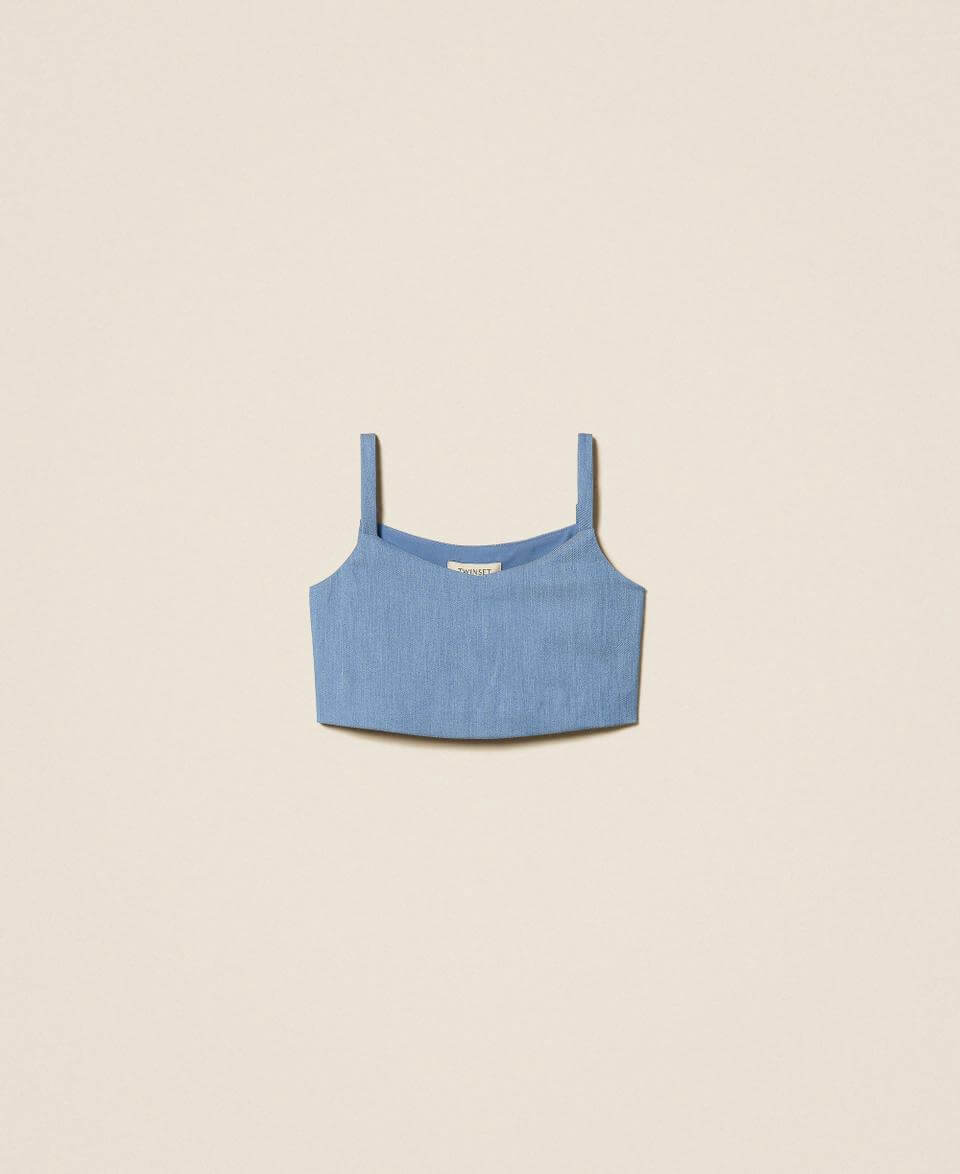 End-on-end cloth fitted top