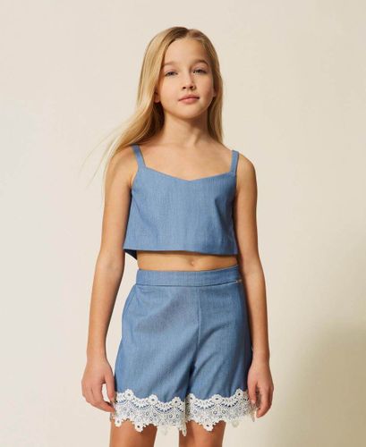 End-on-end cloth fitted top