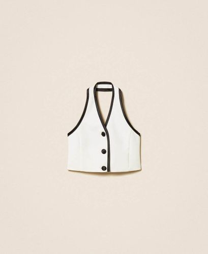 Crêpe waistcoat