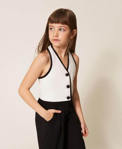 Crêpe waistcoat