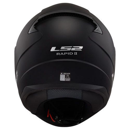 קסדה לאופנוע שחור מט  LS2 FF353 Rapid Single Mono 