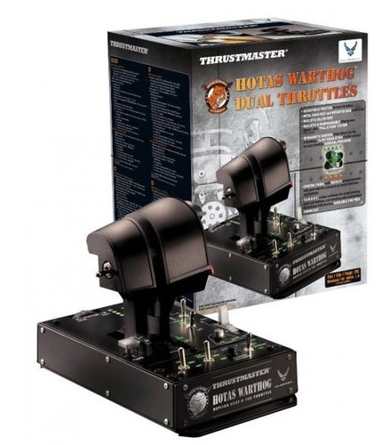 בקר טיסה Thrustmaster HOTAS Warthog™ Dual Throttle PC