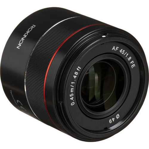 עדשה Rokinon AF 45mm f/1.8 FE for Sony E יד שניה