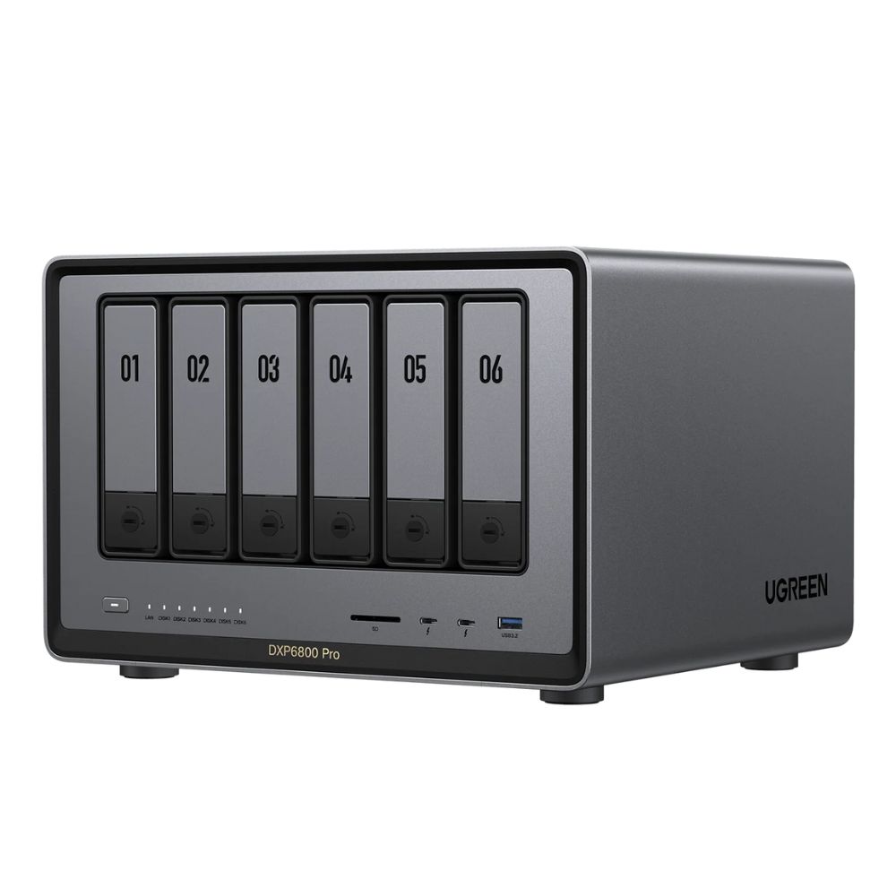 שרת אחסון UGREEN NASync DXP6800 Pro