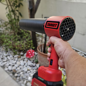 מפוח נטען 18V טורבו + סוללה 6Ah + מטען מהיר HURRICANE PRO TARGET 