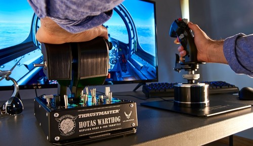 בקר טיסה ומצערת Thrustmaster HOTAS Warthog PC