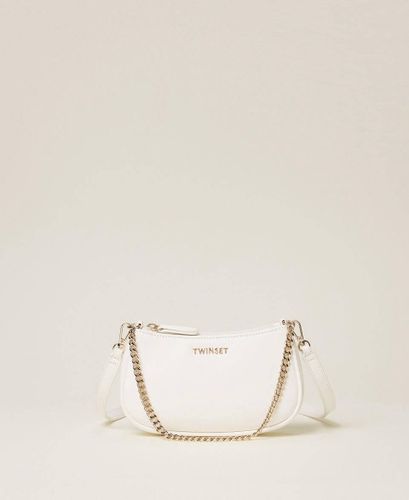 Shoulder bag with logo