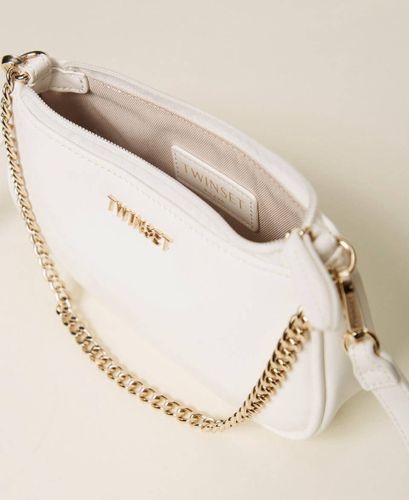 Shoulder bag with logo