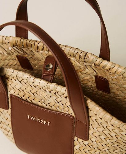 Straw shopper bag