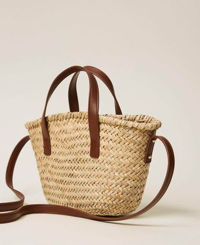 Straw shopper bag