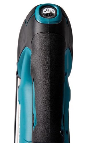 גוף מסור אנכי מתח 40V מנוע BL עם 2 סוללות 5Ah ומטען דגם MAKITA JV002GTE