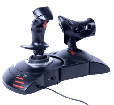 בקר טיסה עם מצערת Thrustmaster T-FLIGHT HOTAS X PS3/PC