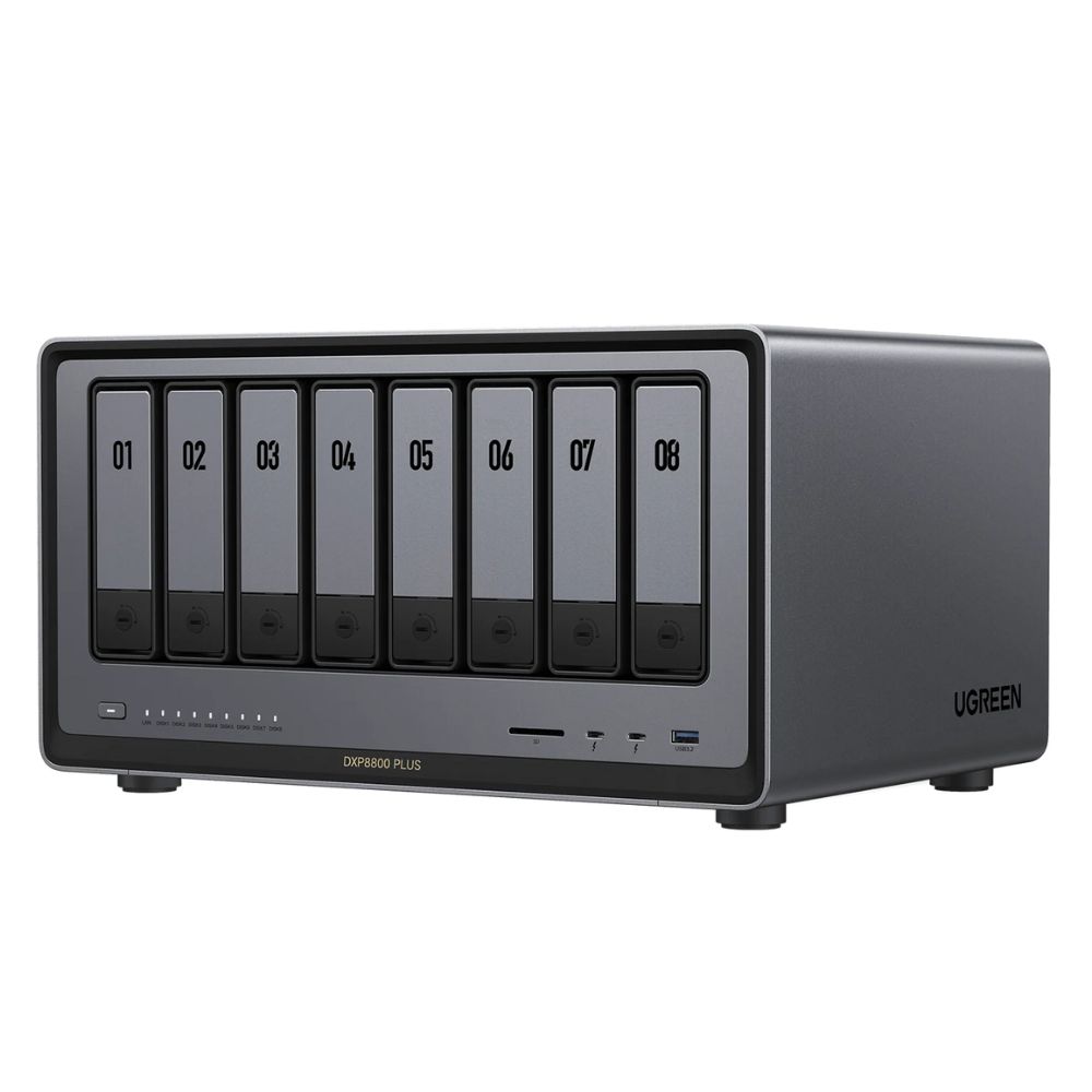 שרת אחסון לעסקים UGREEN NASync DXP8800 Plus