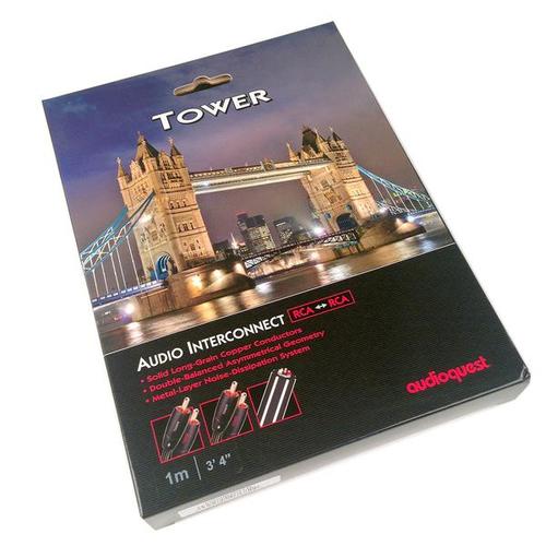 כבל 5.0M PL-RCA מבית AUDIOQUEST - סדרת TOWER