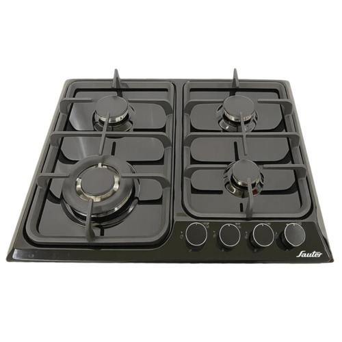 ‎ כיריים גז - 4 להבות Sauter SHE317B שחור סאוטר | יבואן רשמי אלקטרה