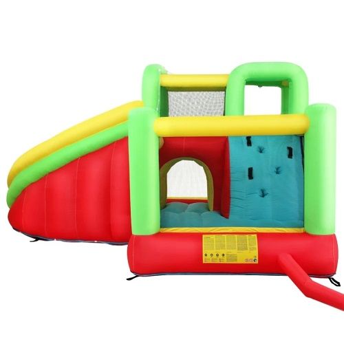 מתנפח לילדים עם בריכה, שני מגלשות ותותח Doctor Dolphin DD 73018
