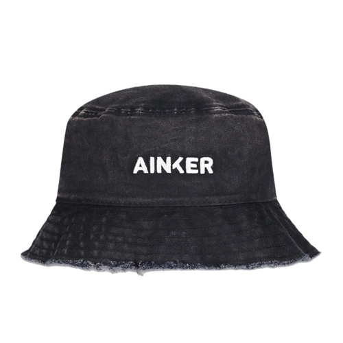 כובע AINKER לגברים בגוון שחור וינטג'