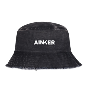 כובע AINKER לגברים בגוון שחור וינטג