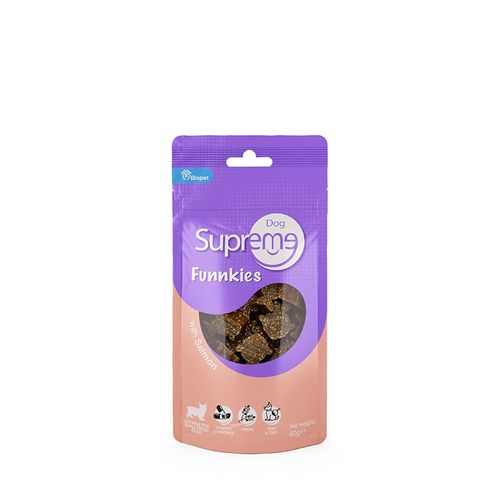 סופרים חטיף דגים לגזע קטן 60 גרם