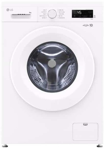מכונת כביסה פתח חזית 8 ק”ג LG אל ג’י VB8014WH דלת לבנה – פאנל בעברית