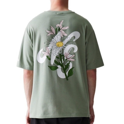 חולצה NEW ERA מידות XS-XXL לנשים בגוון ירוק מרווה