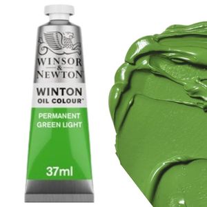 צבע שמן 37 מ"ל Winton Oil Colour Permanent Green Light 483