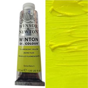 צבע שמן 37 מ"ל Winton Oil Colour Fluorescent Yellow 456