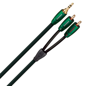 כבל 1M PL-RCA מבית AUDIOQUEST - סדרת EVERGREEN
