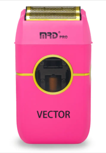 מכונת גילוח שייבר מקצועי גלגלת MRD Pro ZB-999 אם אר די – צבע ורוד – יבואן רשמי