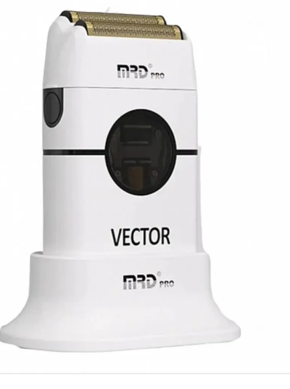 מכונת גילוח שייבר מקצועי גלגלת MRD Pro ZB-999 אם אר די – צבע לבן – יבואן רשמי