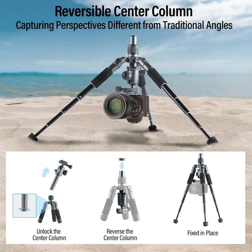 חצובת אלומיניום שולחנית - SIRUI TT-50 Table Aluminum Camera Tripod 