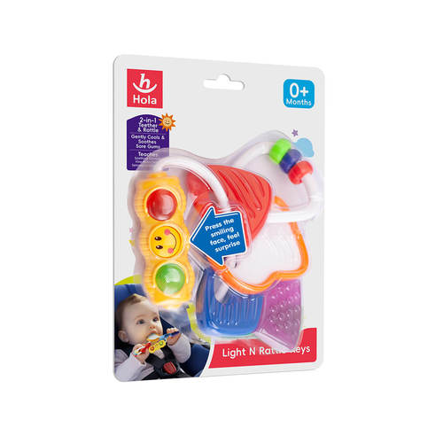 נשכן רעשן מחזיק מפתחות מאיר Hola Toys 