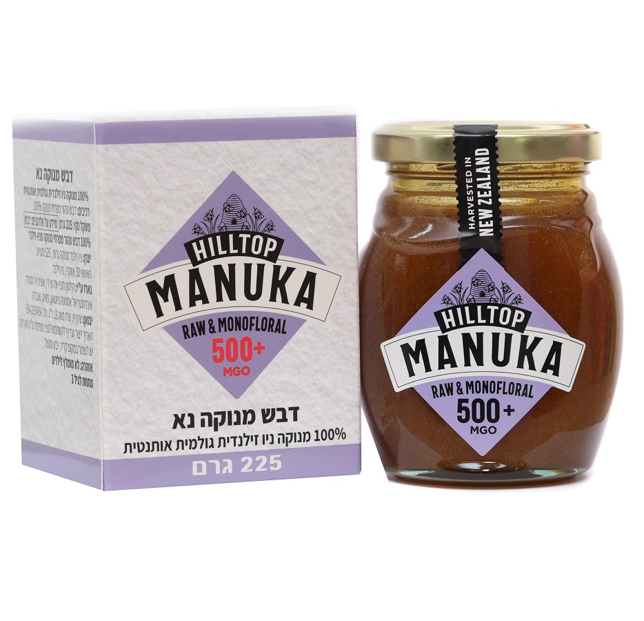 דבש מנוקא נא 225 גרם | Manuka raw & Monifloral